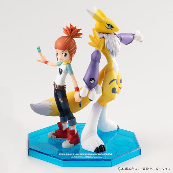 Digimon Tamers Renamon & Ruki Makino Gem Statue Repeat – Bild 7