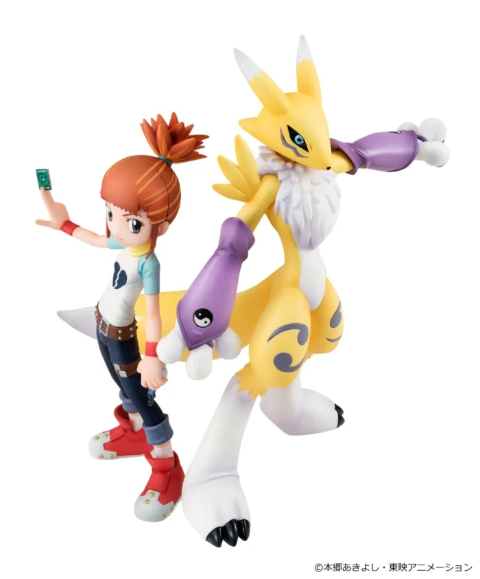 Digimon Tamers Renamon & Ruki Makino Gem Statue Repeat – Bild 8